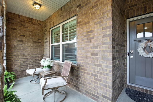 2135 Halfmoon Way, Murfreesboro, TN 37130 - view of exterior entry featuring covered porch and brick siding
