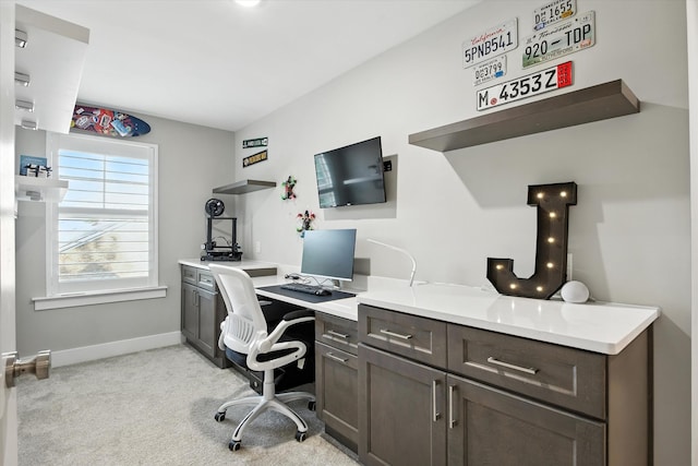 2135 Halfmoon Way, Murfreesboro, TN 37130 - home office featuring light colored carpet and baseboards