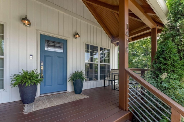 1418 Ridge Rd, Dickson, TN 37055 - view of wooden porch