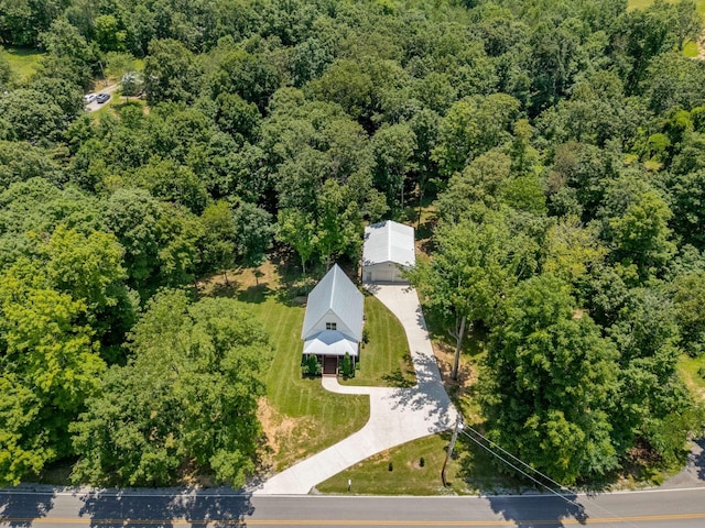 1418 Ridge Rd, Dickson, TN 37055 - aerial view of a forest
