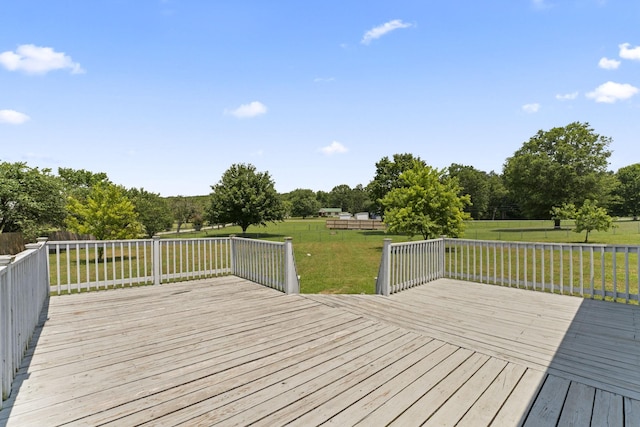 232 Elmwood Dr, Murfreesboro, TN 37128 - deck featuring a fenced backyard