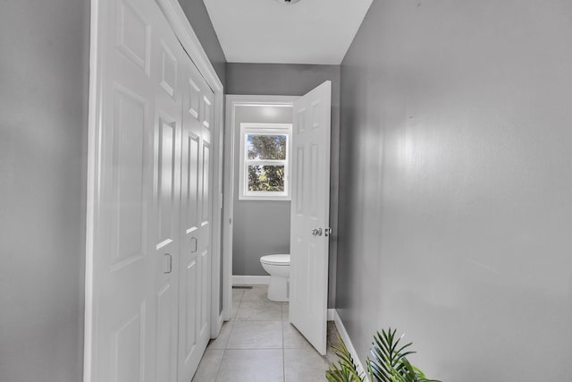 268 Crest Dr, Lynchburg, TN 37352 - bathroom with toilet and tile patterned flooring