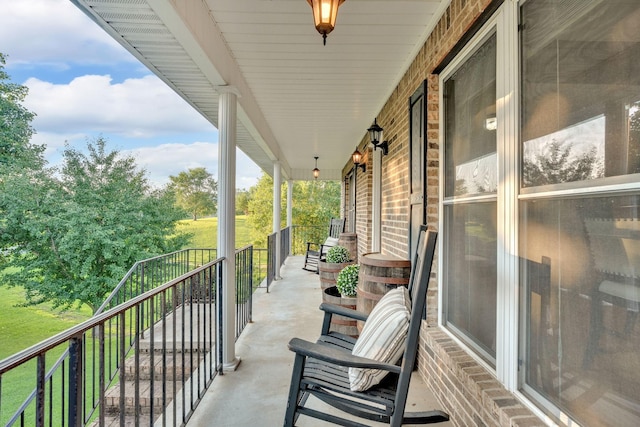268 Crest Dr, Lynchburg, TN 37352 - view of porch