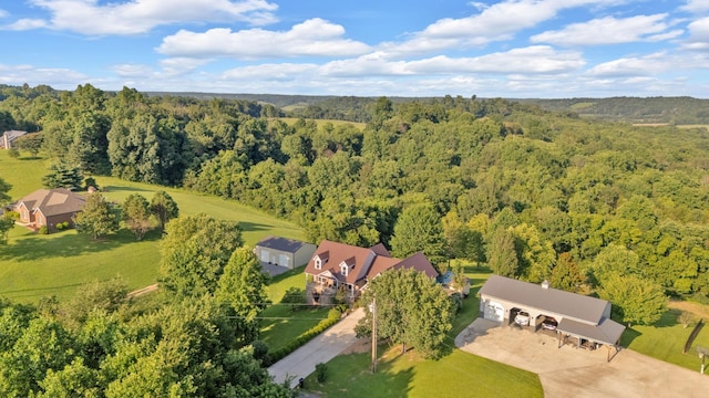 268 Crest Dr, Lynchburg, TN 37352 - aerial view of a forest