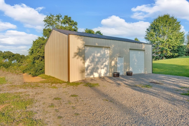 268 Crest Dr, Lynchburg, TN 37352 - view of detached garage