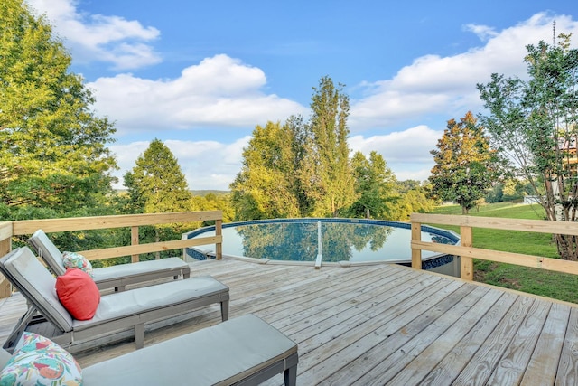 268 Crest Dr, Lynchburg, TN 37352 - view of wooden terrace