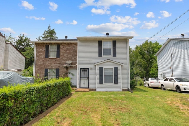 3357 Oak Trees Ct, Antioch, TN 37013 - traditional home featuring a front yard and brick siding