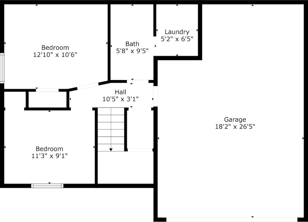 2184 Trophy Trce, Clarksville, TN 37040 - view of floor plan / room layout