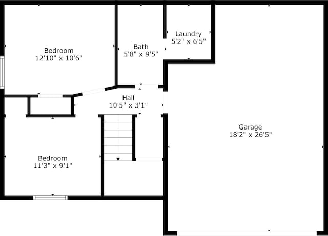 2184 Trophy Trce, Clarksville, TN 37040 - view of floor plan / room layout