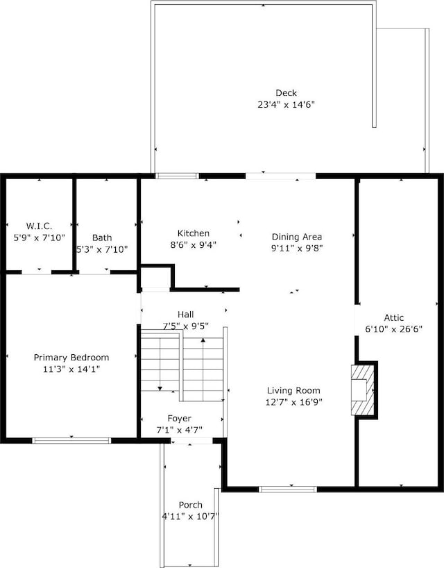 2184 Trophy Trce, Clarksville, TN 37040 - view of room layout