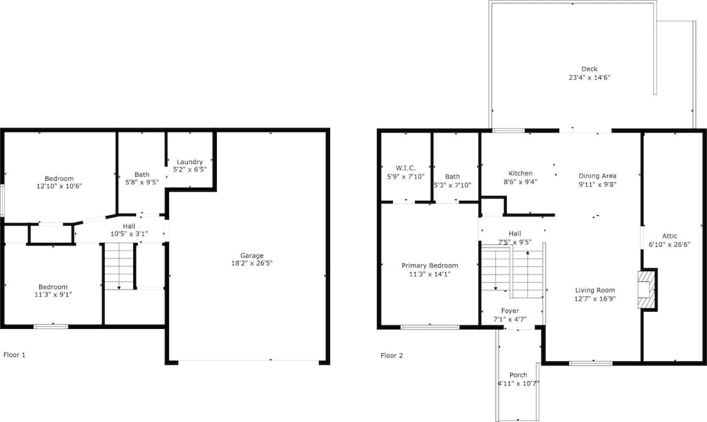 2184 Trophy Trce, Clarksville, TN 37040 - view of room layout