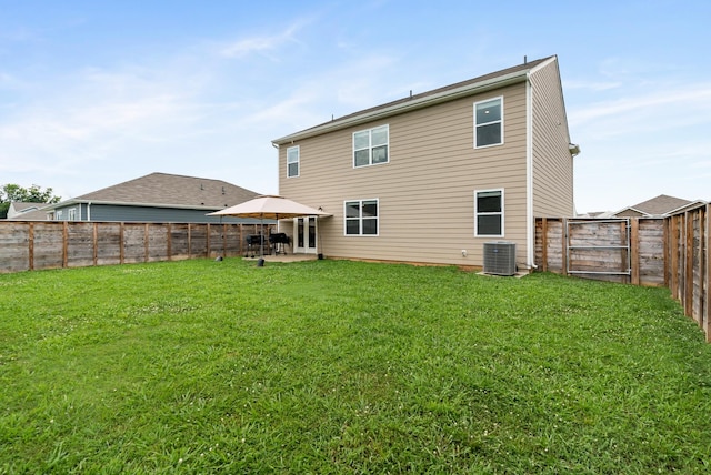 125 Stammer Farms Blvd, Chapel Hill, TN 37034 - rear view of property featuring a patio area and a fenced backyard