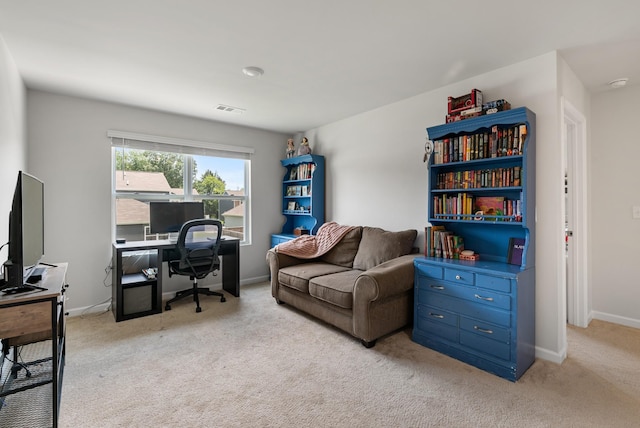 125 Stammer Farms Blvd, Chapel Hill, TN 37034 - office area featuring light carpet and baseboards