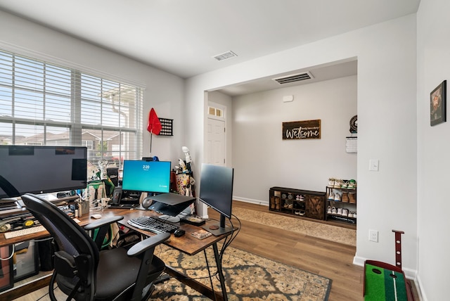 125 Stammer Farms Blvd, Chapel Hill, TN 37034 - home office featuring wood finished floors and baseboards