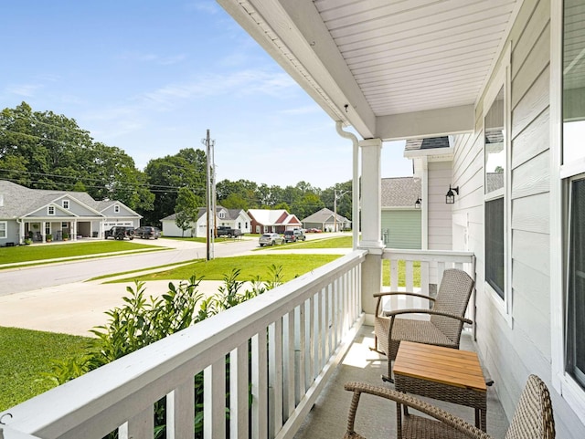 310 Diane Loop, White Bluff, TN 37187 - covered porch with a residential view