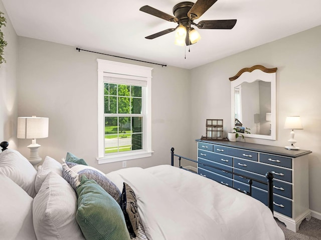 310 Diane Loop, White Bluff, TN 37187 - bedroom with carpet floors and a ceiling fan