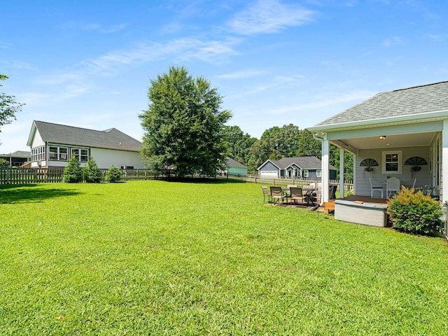 310 Diane Loop, White Bluff, TN 37187 - fenced backyard with a patio