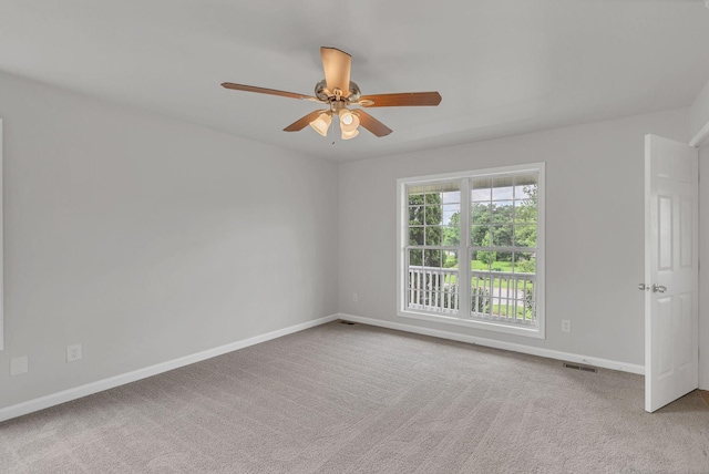 2995 Pipkin Hills Dr, Spring Hill, TN 37174 - carpeted spare room with a ceiling fan and baseboards