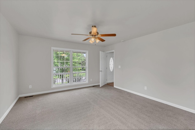 2995 Pipkin Hills Dr, Spring Hill, TN 37174 - carpeted spare room with ceiling fan and baseboards