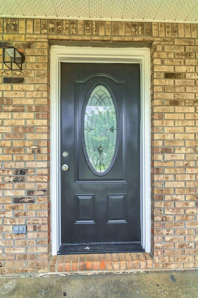 2995 Pipkin Hills Dr, Spring Hill, TN 37174 - view of exterior entry featuring brick siding
