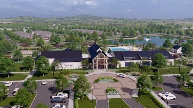 408 Sharp Way, Murfreesboro, TN 37128 - bird's eye view of a nearby body of water