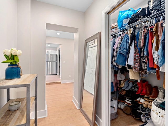2011 Denham Ave, Columbia, TN 38401 - walk in closet featuring light wood-style flooring