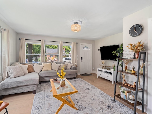 2011 Denham Ave, Columbia, TN 38401 - living area featuring wood finished floors and baseboards