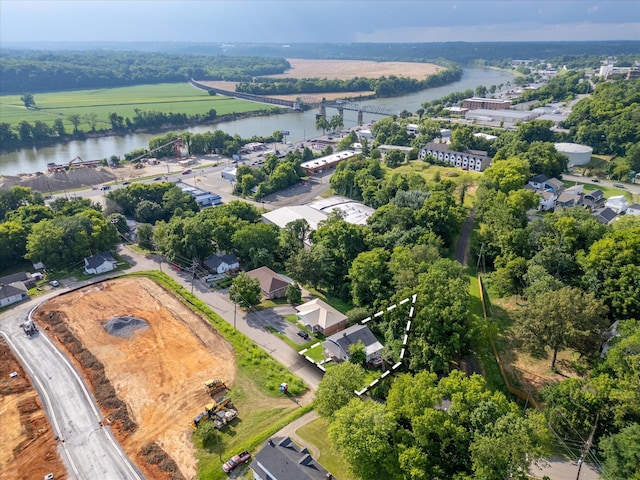 45 Lawn St, Clarksville, TN 37040 - aerial view of property's location featuring a nearby body of water