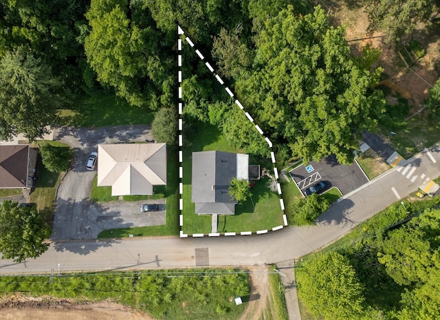 45 Lawn St, Clarksville, TN 37040 - bird's eye view