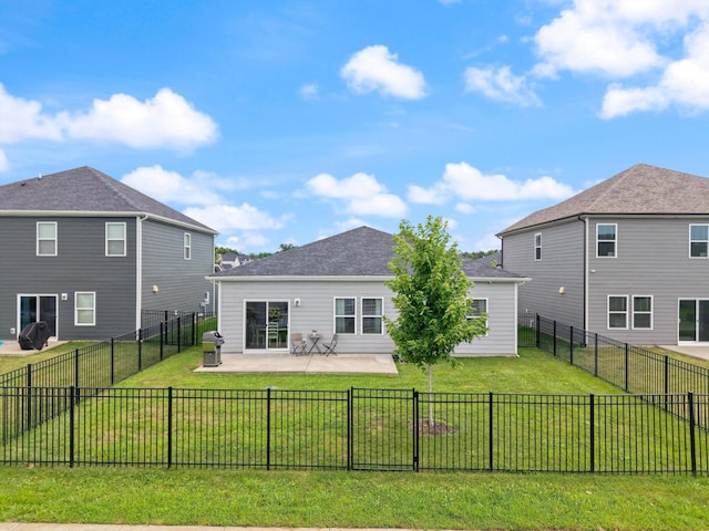 3702 Mathewson Way, Murfreesboro, TN 37128 - back of house featuring a patio area and a fenced backyard