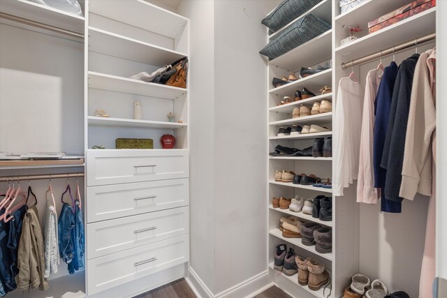 3702 Mathewson Way, Murfreesboro, TN 37128 - walk in closet featuring dark wood-type flooring