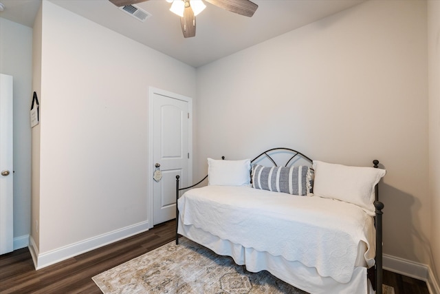 3702 Mathewson Way, Murfreesboro, TN 37128 - bedroom featuring wood finished floors and a ceiling fan