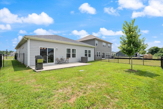 3702 Mathewson Way, Murfreesboro, TN 37128 - rear view of property featuring a patio and a fenced backyard