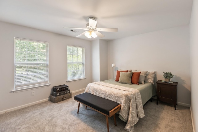 1902 Baileys Trace Dr, Spring Hill, TN 37174 - carpeted bedroom with baseboards and a ceiling fan