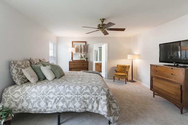 1902 Baileys Trace Dr, Spring Hill, TN 37174 - bedroom with light carpet and ceiling fan