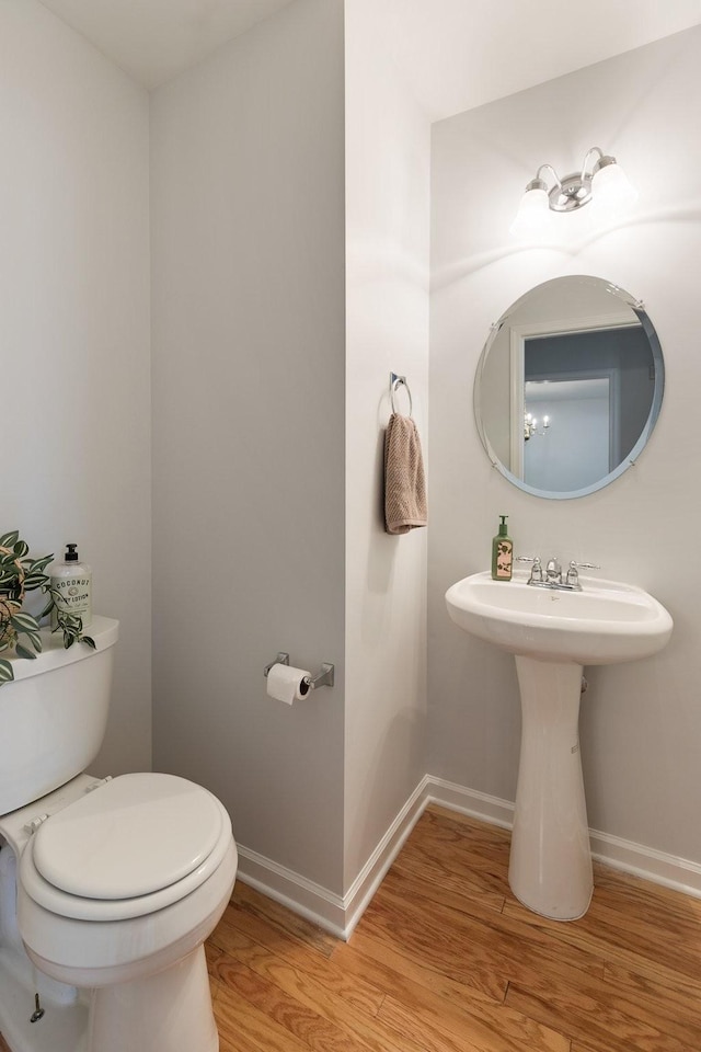 1902 Baileys Trace Dr, Spring Hill, TN 37174 - half bath with wood finished floors and baseboards