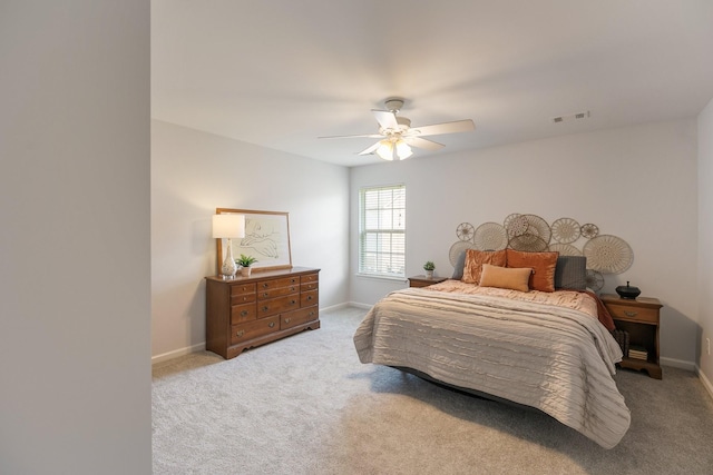 1902 Baileys Trace Dr, Spring Hill, TN 37174 - carpeted bedroom featuring a ceiling fan and baseboards