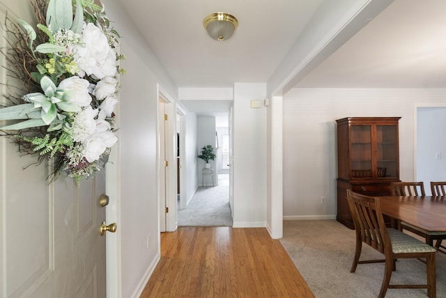 1902 Baileys Trace Dr, Spring Hill, TN 37174 - entrance foyer with light wood-style floors and light colored carpet
