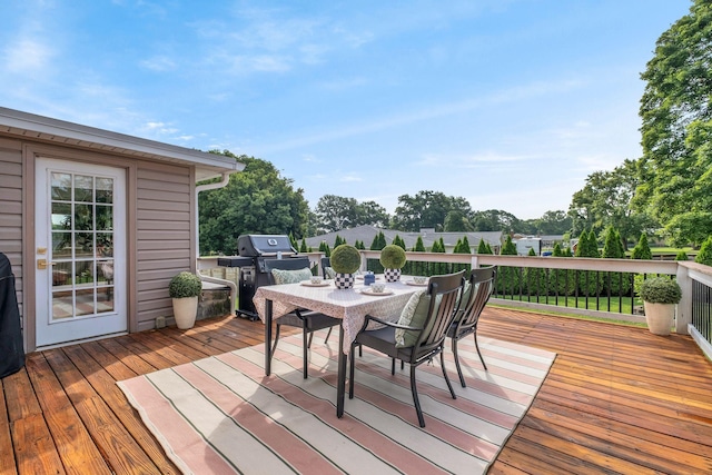 301 Brandywine Dr, Old Hickory, TN 37138 - wooden deck featuring outdoor dining space