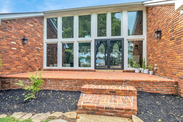 301 Brandywine Dr, Old Hickory, TN 37138 - property entrance featuring french doors and brick siding