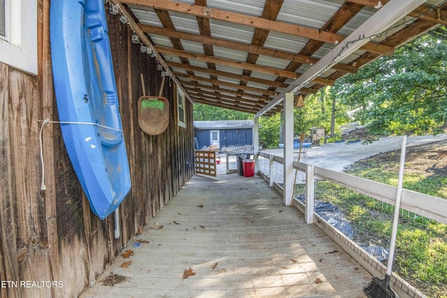 197 Wedgewood Ln, Spring City, TN 37381 - view of wooden terrace
