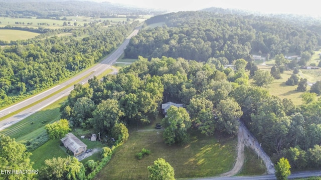 197 Wedgewood Ln, Spring City, TN 37381 - aerial overview of property's location featuring a heavily wooded area
