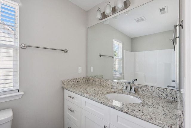 241 Tara Ct, Columbia, TN 38401 - bathroom featuring vanity and a shower
