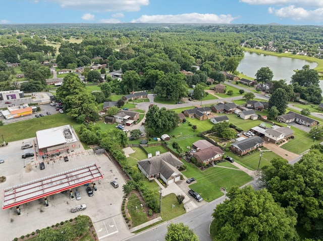 1609 Merritt St Unit A, Old Hickory, TN 37138 - aerial view of a nearby body of water and a heavily wooded area