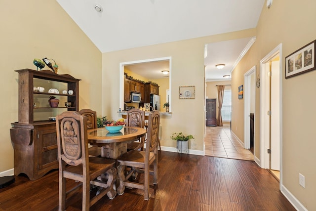 1609 Merritt St Unit A, Old Hickory, TN 37138 - dining space with wood finished floors and baseboards