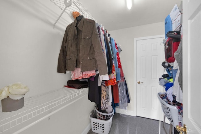 2785 Rutland Ct, Thompsons Station, TN 37179 - spacious closet featuring carpet flooring