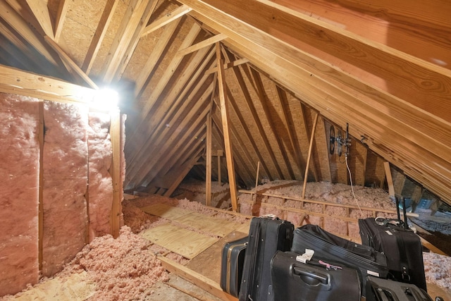 2785 Rutland Ct, Thompsons Station, TN 37179 - view of unfinished attic
