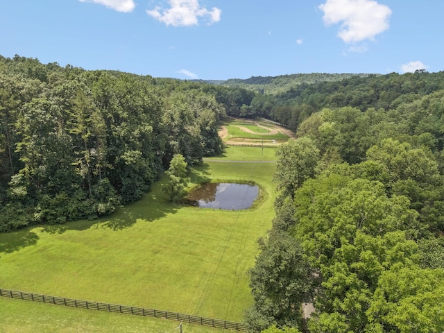 584 Mccord Hollow Rd, Hohenwald, TN 38462 - view of community featuring a water view and a wooded view