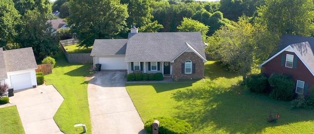 2806 Holsted Dr, Murfreesboro, TN 37128 - aerial view of property and surrounding area