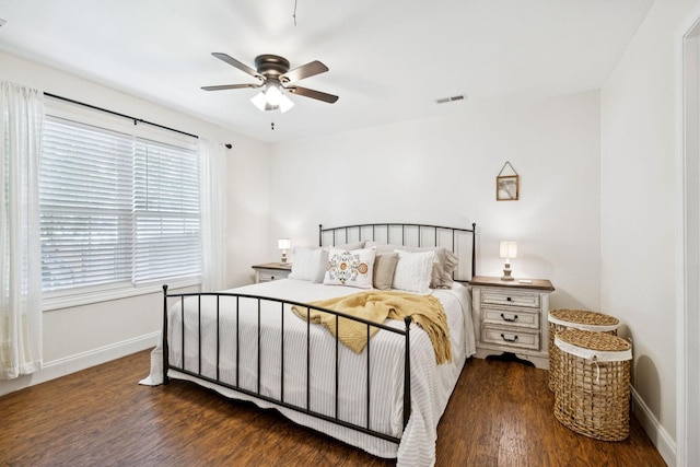 2016 Golden Ct, Spring Hill, TN 37174 - bedroom featuring wood finished floors and ceiling fan